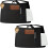 NestE Server Apron with 3 Pockets Black Half Apron 1