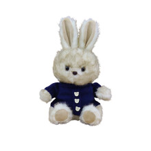 Osterhasen-Dekoration, 27 cm große Plüschhasenfiguren für Osterpartys, Esstisch, Wohnzimmer und Heimdekoration