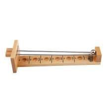 Jeu de table « Lune Shoot » – Jeu d'équilibre de hockey sur table en bois, jouet éducatif pour toute la famille et les bars