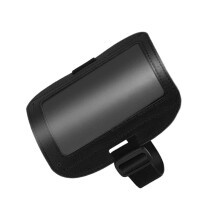 Portatarjetas de identificación ajustable para brazo, impermeable, de PU1, con correa elástica, ideal para viajes, oficina, deportes y eventos al