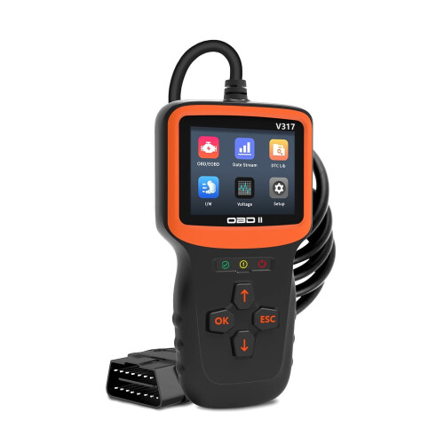 OBD2 Scanner Diagnostic Tool with Code Reading and Reset