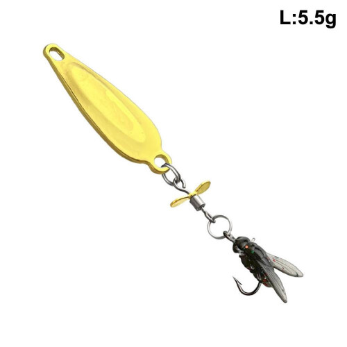 Μεταλλικό δόλωμα ψαρέματος Spinner Spoon, 3g/4.5g/5.5g