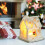 Weihnachtsdorfhäuser LED-Schneehäuschen Resin2025 1