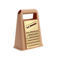 Feliator și răzătoare de cartofi, gadget de bucătărie, pentru prepararea cartofilor prăjiți, salatelor, garniturilor, în culoarea aurie kaki,