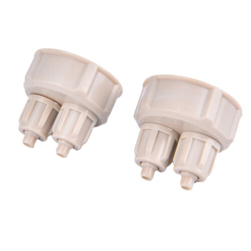 Bouchons à vis rapide pour réacteurs CO2 DIY, lot de 2 2