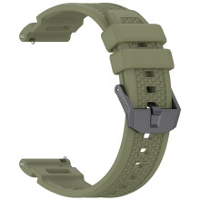 Silikonowy pasek do zegarka 24 mm unisex z szybkim zapięciem