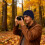 Navy Blue Polyester Winter Skull Cap for Cycling 2