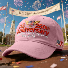 Retro vypraná baseballová čiapka k 250. výročiu USA, nastaviteľný vlastenecký klobúk s kačacím zobákom, vyrobené v USA – kompatibilné