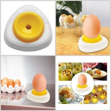 Egg Piercer for Raw & Hard-Boiled Eggs, Retractable, Compatible with Sharp Pin, Multicolor