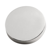 KALLORY 20 stk. flate runde metallknapper, sinklegering, 2,5 cm