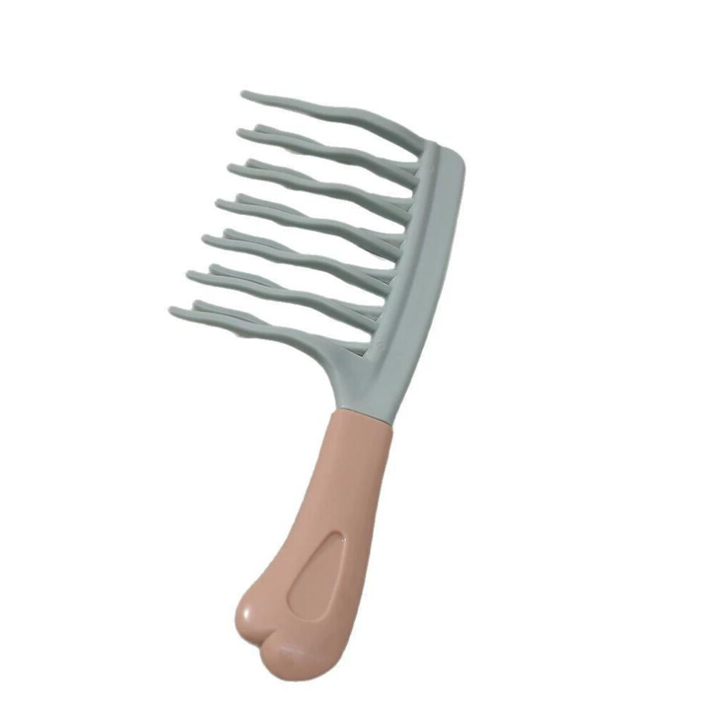 Wide Tooth Comb for Curly Hair â Double Row Wavy Teeth