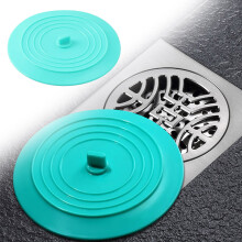 1pcs Silicone Floor Drain Plug Cover Kitchen Bath Tub Sink Rubber Water Stopper