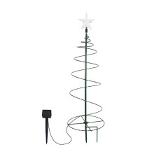 Luce notturna solare per albero di Natale, 19,68 pollici