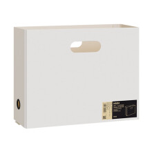 A4-Aufbewahrungsbox, Dokumentenbox, Aktenbox mit großem Fassungsvermögen, Organizer für Büromaterial zur Dokumentenorganisation