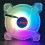 Rgb Lighting Computer Case Fan with Durable ABS Material and Quiet Cooling Performance 1