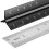Regla triangular imperial de aluminio para arquitectos (paquete de 2) 1