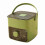 Portable ice maker with bin and drawer, green, 1-touch 1