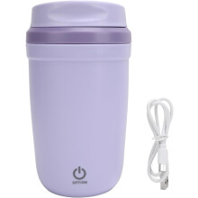 Önkeverő bögre rozsdamentes acélból, 350 ml, lila
