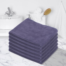 Hair Towel for Drying Hair Thickened Absorbent Microfiber Towels 6 Pack Fast Drying & Gentle for Curly Hair for Women Men and Gym Use
