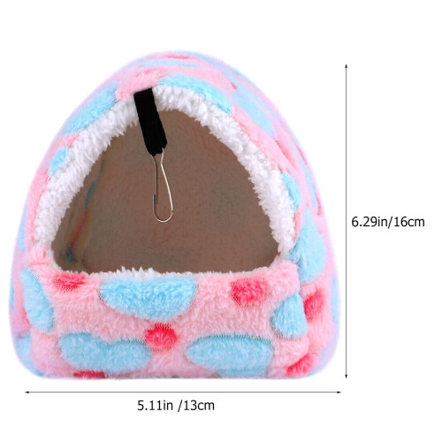 Hamac mural en coton chaud pour hamster (1 pièce) 1