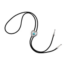 Cool Tie Necktie Braided Shoestring Tie Western Necktie Necklace Male Costume Accessory