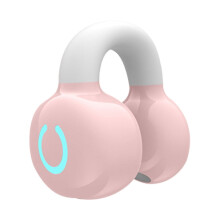 Kabellose Bluetooth 5.3 Sport-Ohrhörer, Knochenleitungs-Clip-Kopfhörer zum Laufen – Kompatibel mit iOS/Android