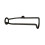 Wall-Mounted Iron Wine and Beer Rack Brown 7.67x3.74 in 2