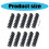 Quality ABS Cable Clip For Tidy Power Supply Extensions Durability ABS Computer Extension Clip Computer Repair Part 3