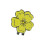 Bloemvormige golfmarker met hoedclip – zinklegering 1