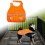 Reflective Vests Adjustable Service Vests Outdoor Night Walking High Visibility 1