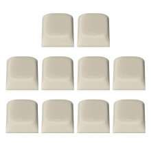 10 taste Jelly Keycaps cu puncte oarbe de identificare pentru jocuri și programare, tastaturi mecanice