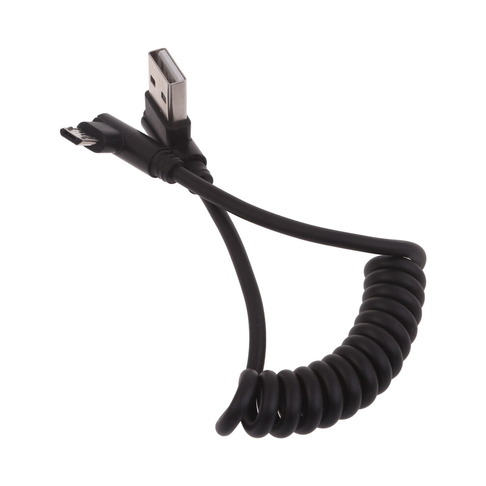 Spring Coiled Charging Cord Usb Male To Usb Male Flexible 60W 480Mbps Data Sync Cord For Phone 9085618301665