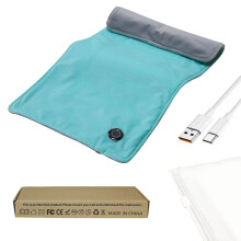 USB Heating Pad, 5V Portable Heated Cushion with 3 Heat Settings & Auto Shut-Off – Compatible with USB Power Sources