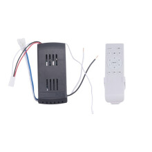 Kit de télécommande universelle pour ventilateur de plafond 50 W, 6 vitesses, avec fonction de minuterie, compatible avec les ventilateurs et