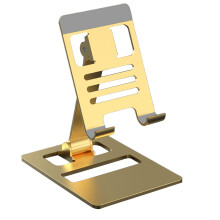 Uchwyt na tablet, składany, regulowany na wysokość, antypoślizgowy, ze stopu aluminium, wytrzymały, biurkowy, stojak na telefon komórkowy,