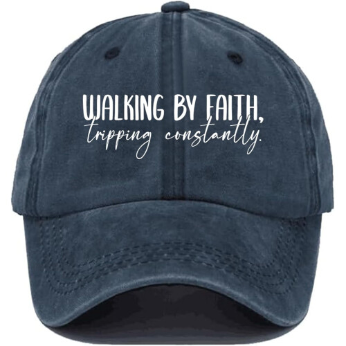 Καπέλο Walkings by Faith Tripping Constantly, καπέλο Faith Caps, χριστιανικό καπέλο μπέιζμπολ για