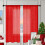 Transparente gardiner lysegrå 91 cm B x 112 cm L 2 paneler 3