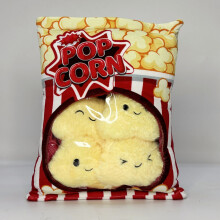 Dinosaurusknuffel Popcorn Combinatiepop Kinderverjaardagscadeau Simulatiepop Kussenpop Cadeau