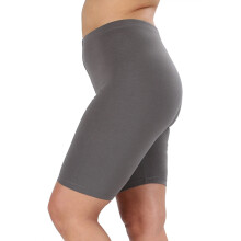 Dame & Plus bløde bomuldsstrækbare knælange leggings fitness sport biker shorts