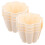 8 stk individuell puddingform i plast, beige, allsidig, til desserter 1