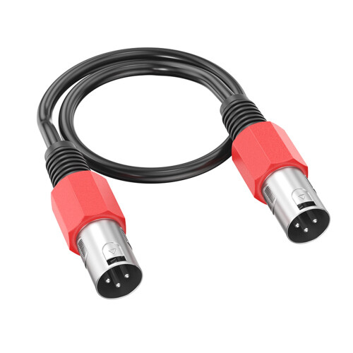 Connettore audio professionale a 3 pin maschio-maschio per microfoni e linea