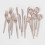 30ct Rose Gold Cutlery - Spritz 1