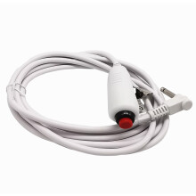 Push Button Cord Cable for Nurse Station Nurse Call Cord 6.35mm 1/4" Phone Plug Cable with Clip for Nurse Station