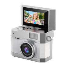 Retro mini digitalkamera 1080P med 0,96" IPS-skjerm og 6