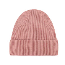 Gorro holgado unisex extragrande, extra elástico para cabezas grandes, rosa liso minimalista – Para estar en casa en climas fríos, 1 unidad