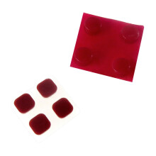Gummifußabdeckung für 3DS XL/3DS LL Konsole, Ersatzgummi für die hinteren Schrauben