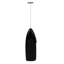 Portable Drink Mixer, Energy-Saving Electric Foam Maker for Home and Office Black
