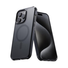 FU1999 Bumper Case voor iPhone 15 Pro Max — MagSafe-compatibel, valbestendig tot 4,5 meter, schokbestendig, huidvriendelijk, robuuste achterkant