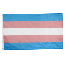 1 ks90*150cm LGBT transgender vlajka hrdosti transsexuálů