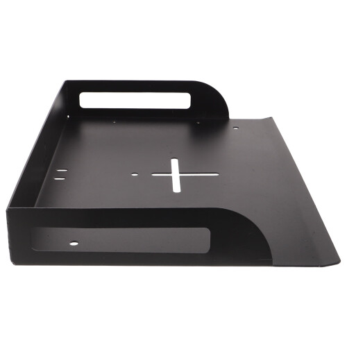 Adjustable Projector Holder Tray with Wall Mount Bracket and Black Modem Shelf for Home Use